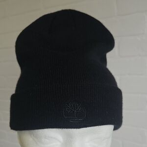 Timberland Black Knit Beanie